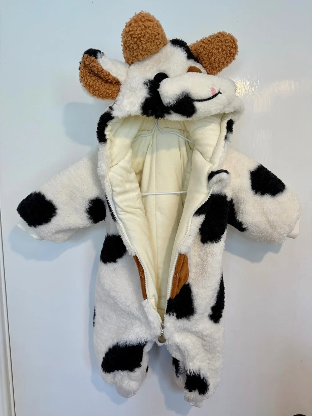 Cow Hooded Baby Halloween Costume